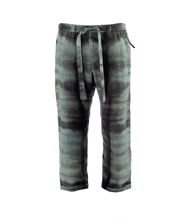 Bachi pants - Shibori Jade